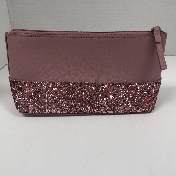 NEW Kate Spade New York Greta Court Glitter Accessory Pouch - Picture 2 of 8